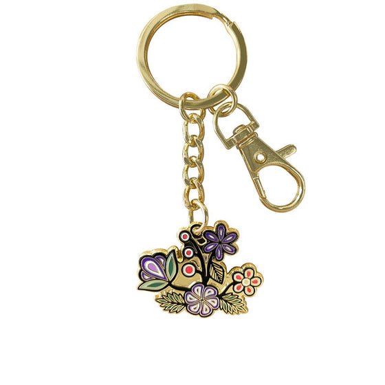 Ojibway Florals Keychain