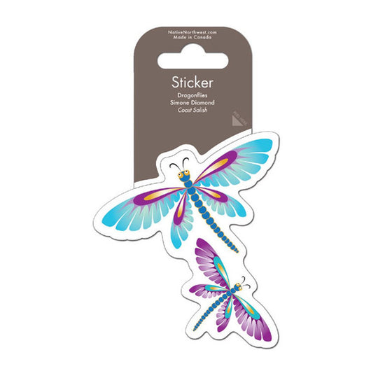 Dragonfly Vinyl Sticker