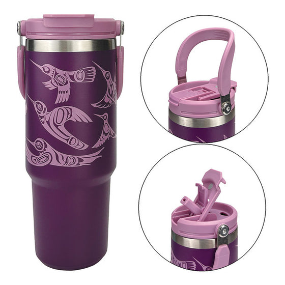 Hummingbird Easy-Carry Insulated Tumbler (30oz)