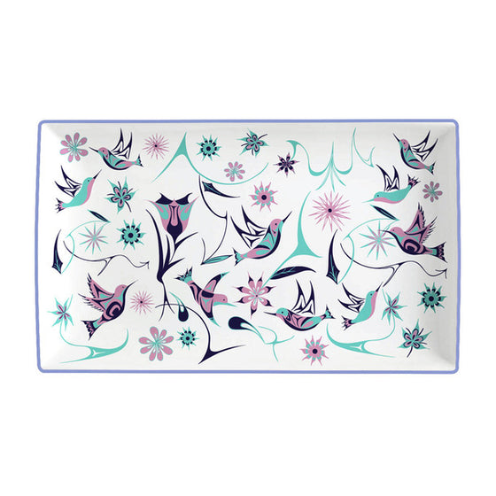 Hummingbird Rectangular Platter