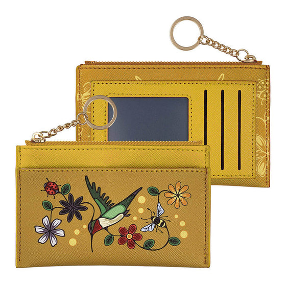 Zippered Wallet - Hummingbird