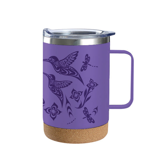 Hummingbird Design Cork Base Travel Mug 16 0z (Copy)