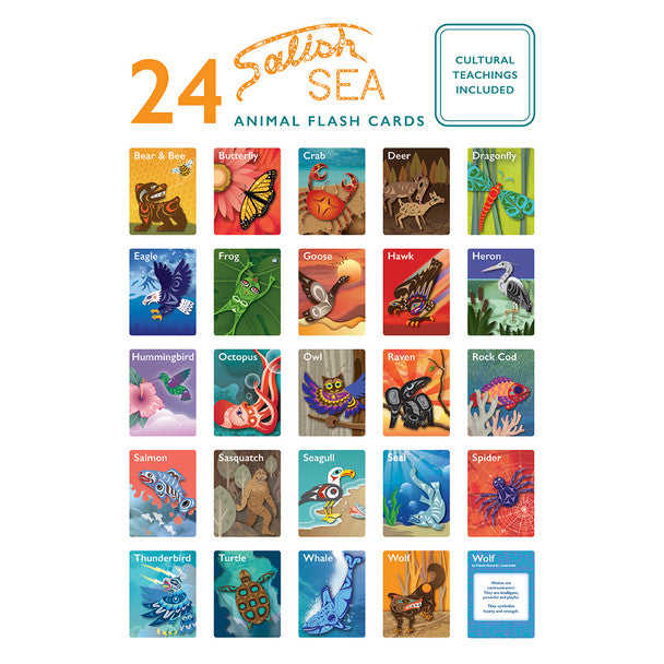 Salish Sea Flash Cards