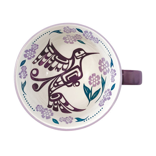 Porcelain Cup Hummingbird