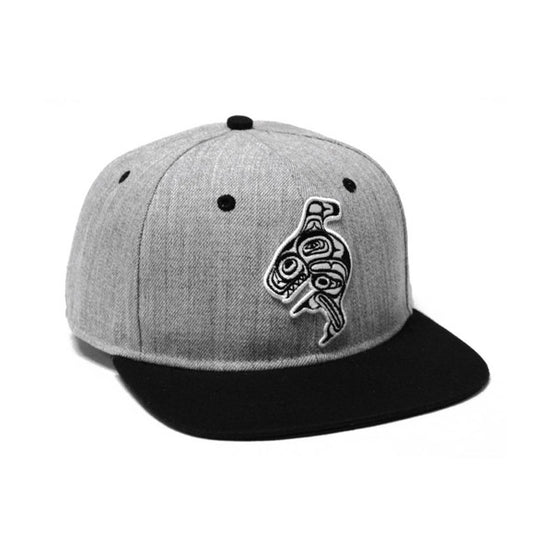 Whale Snapback Cap