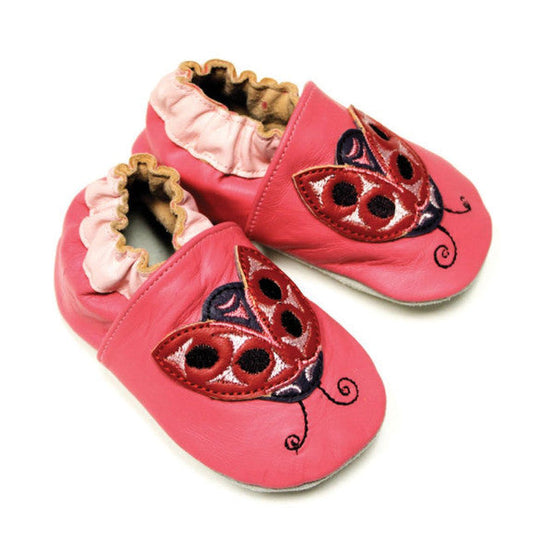 Ladybug Baby Shoes