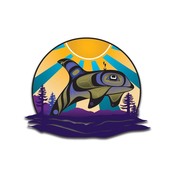 Killer Whale 3D Magnet