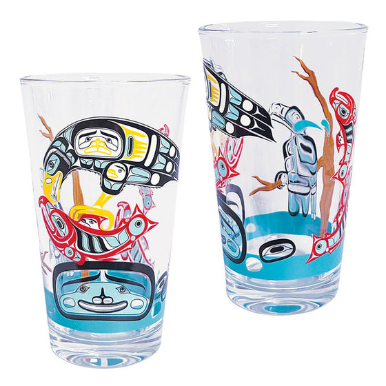 Printed Glass Tumblers - Connections