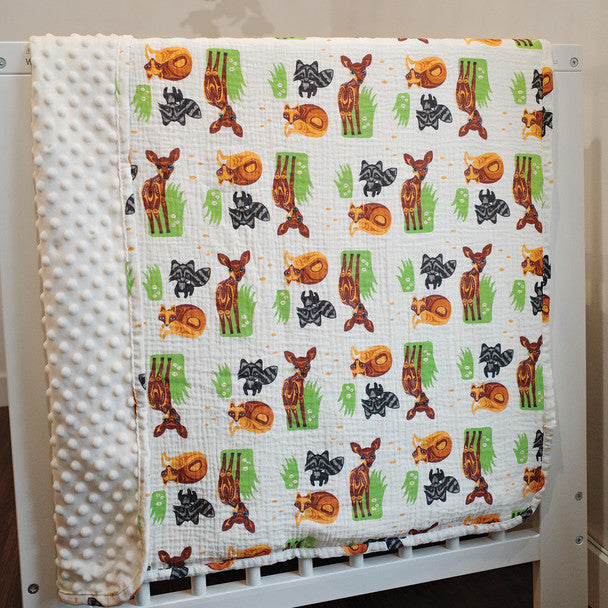 Forest Friends Baby Blanket