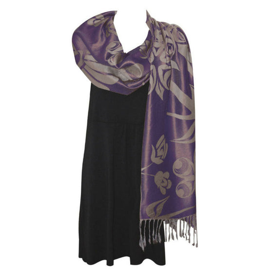 Sacred Shawl Hummingbird & Blossom