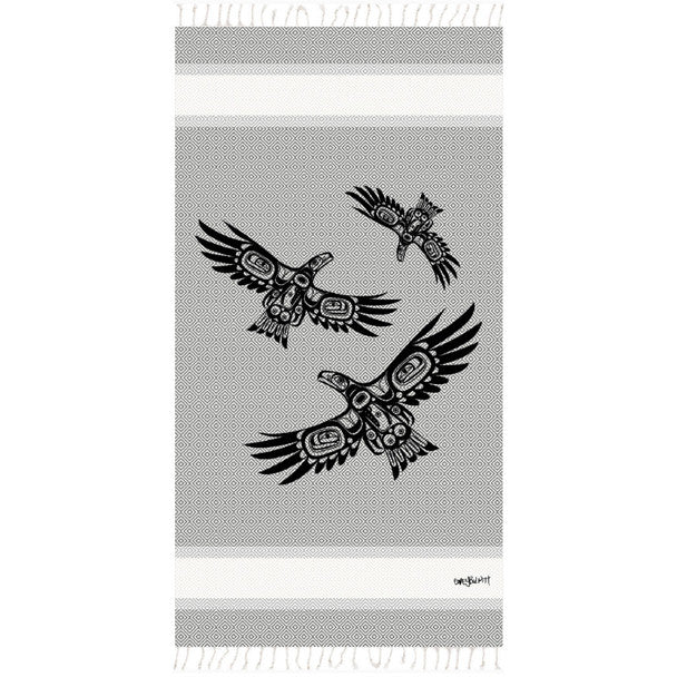 Soaring Eagle Cotton Towel Large