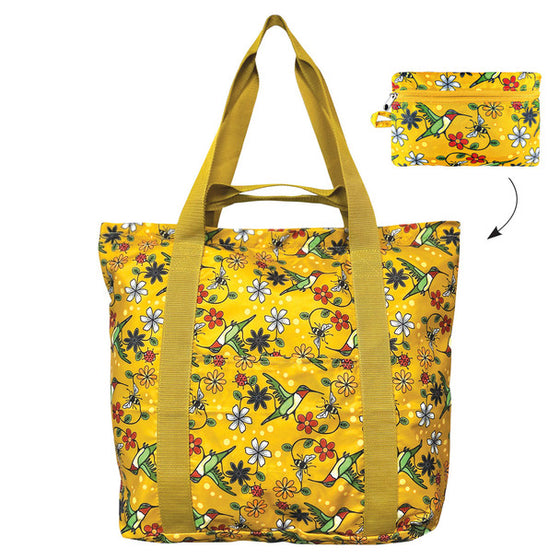 Packable Tote - Hummingbird