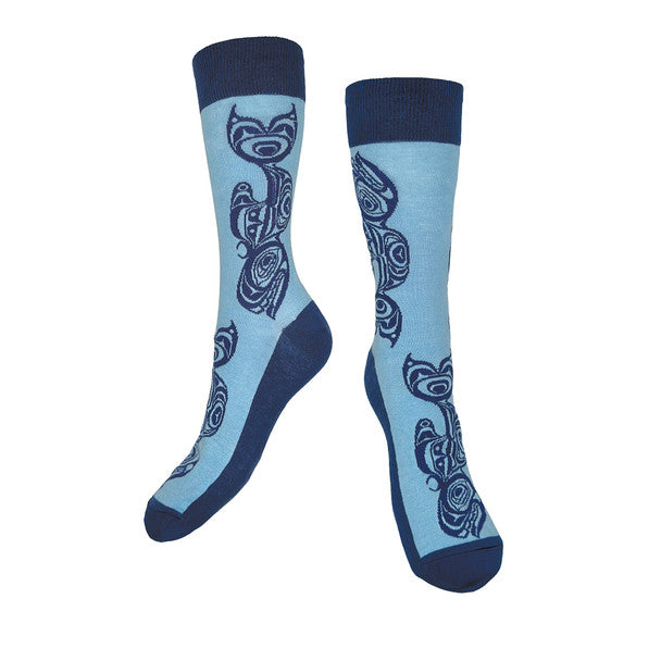 Killer Whale Art Sock