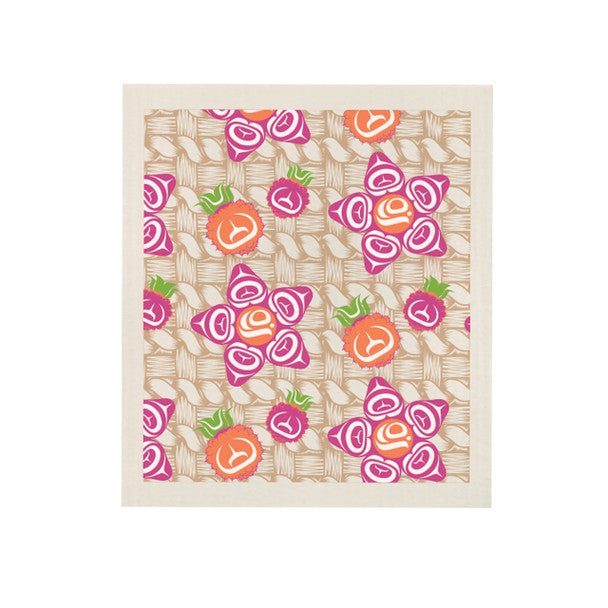 Eco Cloth - Salmon Berry