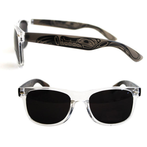 Wolf Sunglasses (clear frame)
