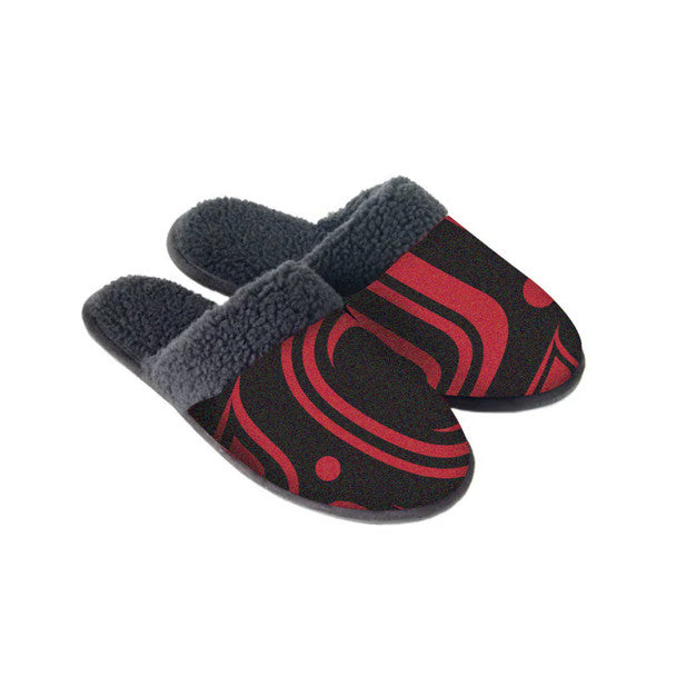 Formline Slippers - Red