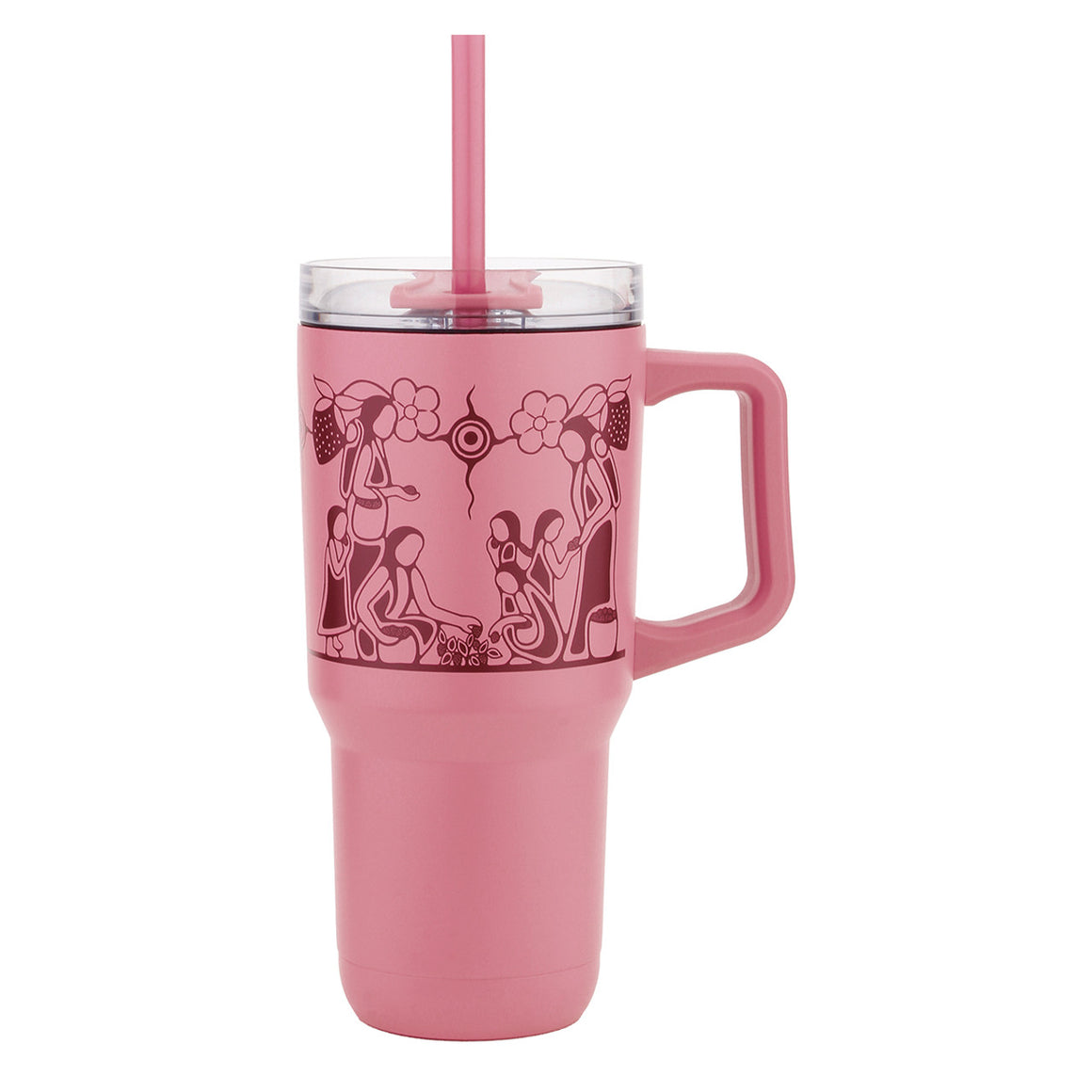 32oz Insulated Tumbler with Straw