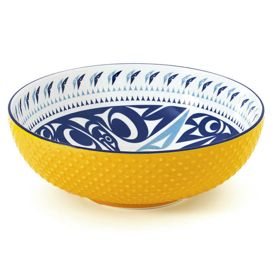 Hummingbird Porcelain Art Bowl