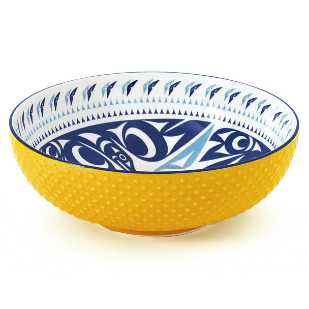 Hummingbird Porcelain Art Bowl