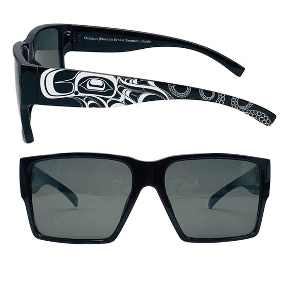 Square Framed Sunglasses - Octopus