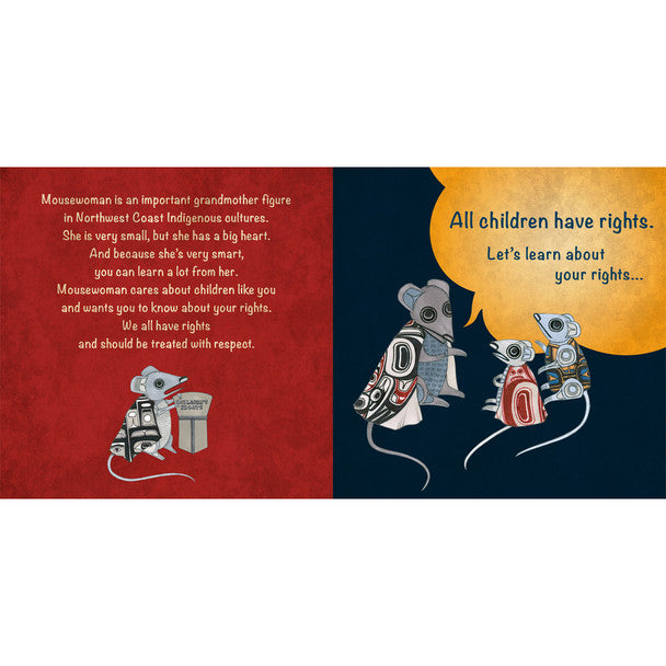 Board Book - Learning My Rights with Mousewoman