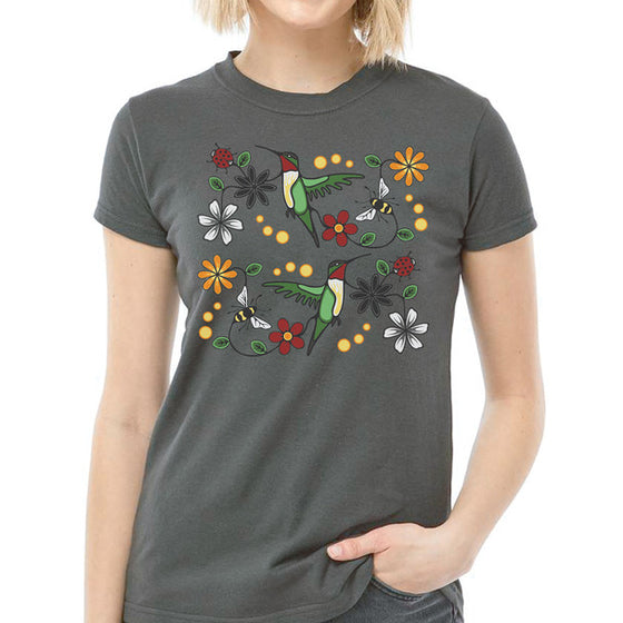T-shirt - Hummingbird (Nenookaasi) - Fitted