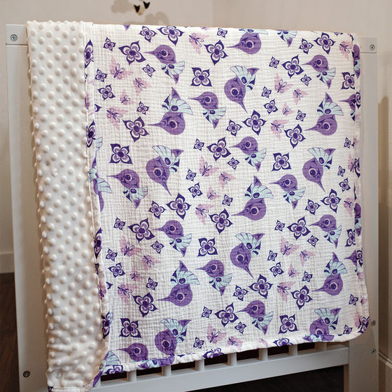 Hummingbird Baby Blanket