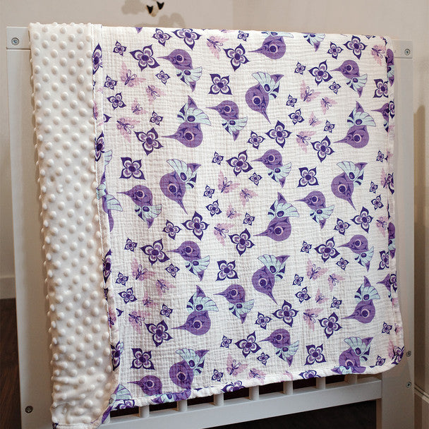 Hummingbird Baby Blanket