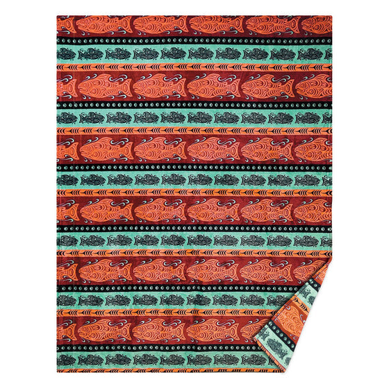 Fleece Blanket - Salmon