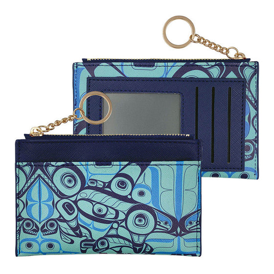 Zippered Wallet - Orca Song