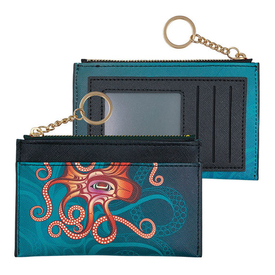 Zippered Wallet - Octopus