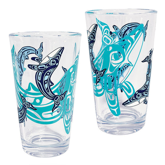 Printed Glass Tumbler - Humpback Whale