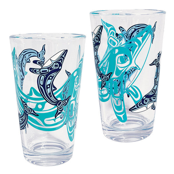 Printed Glass Tumbler - Humpback Whale