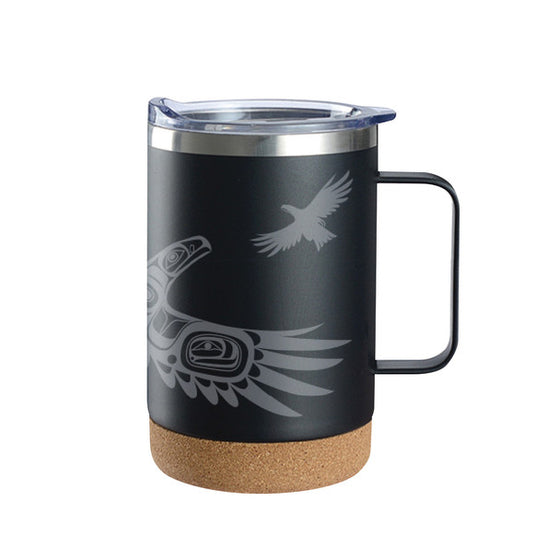 Soaring Eagle Design Cork Base Travel Mug 16 0z (Copy)
