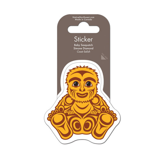 Baby Sasquatch Vinyl Sticker