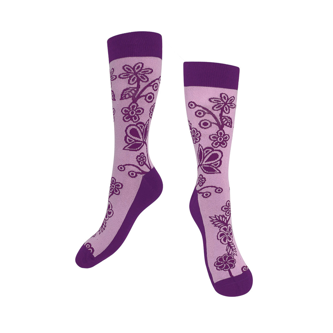 Art Socks - Ojibwe Florals