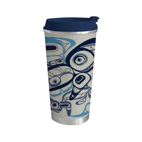 Art Travel Mugs 18 oz - Hummingbird