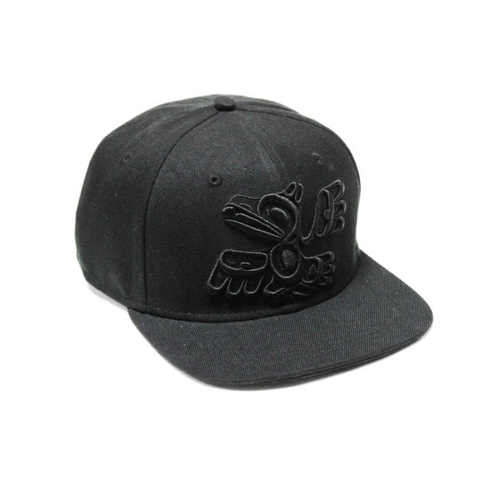 Embroidered Snapback Caps - Raven