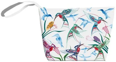 Hummingbird Small Zip Tote