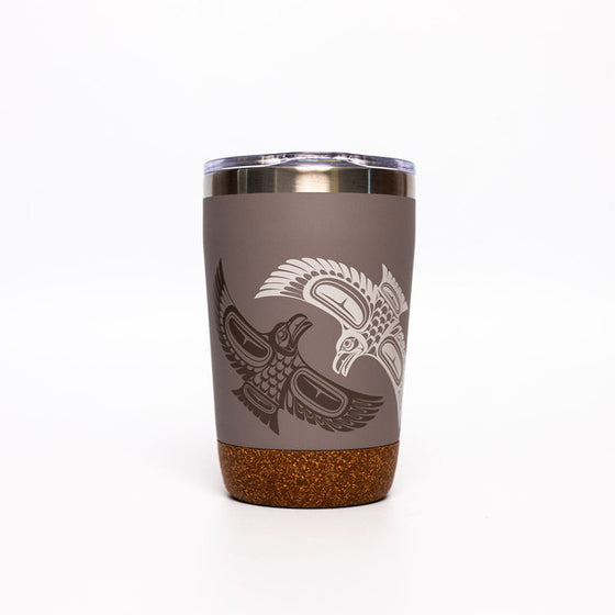 Raven Design 12 oz Cork Base Travel Mugs