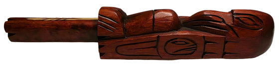 Raven Talking Stick by Jim Yelton