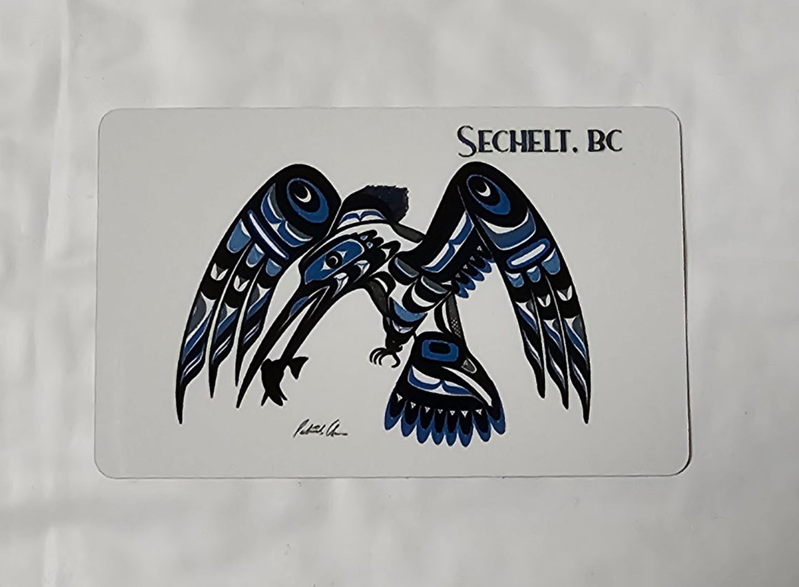 Kingfisher Sechelt BC Magnet by Patrick Amos