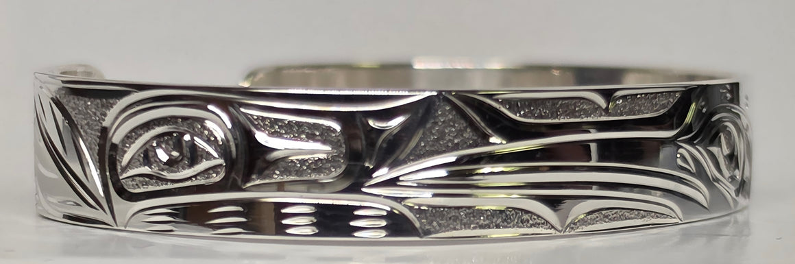 3/8" Sliver Hummingbird Bracelet by Joe