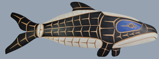 Neil Baker Dolphine Carving