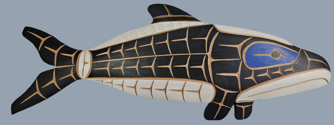 Neil Baker Dolphine Carving
