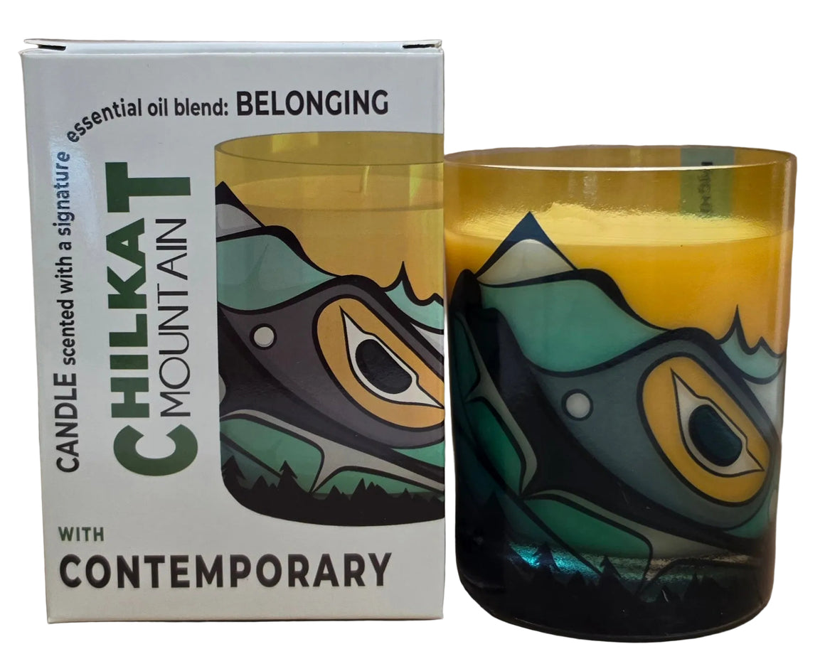 Chilkat Mountain Candle
