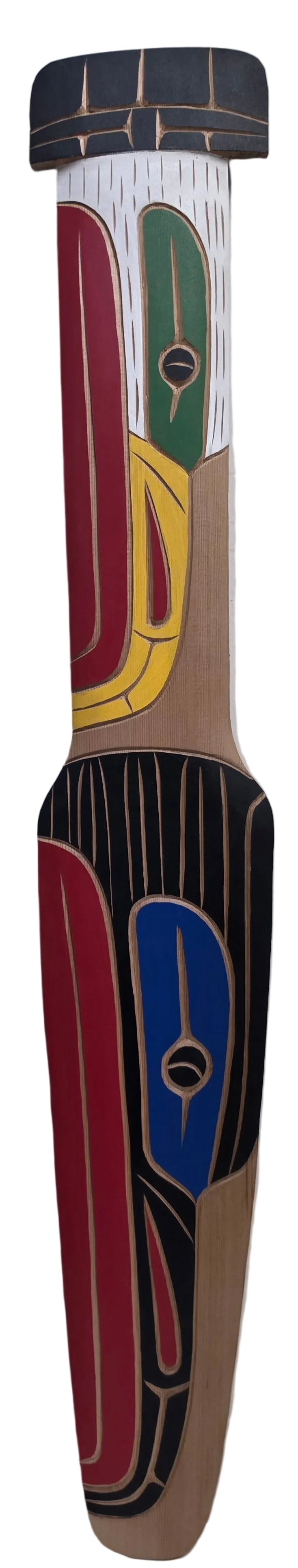 Eagle & Raven Paddle by Neil Baker