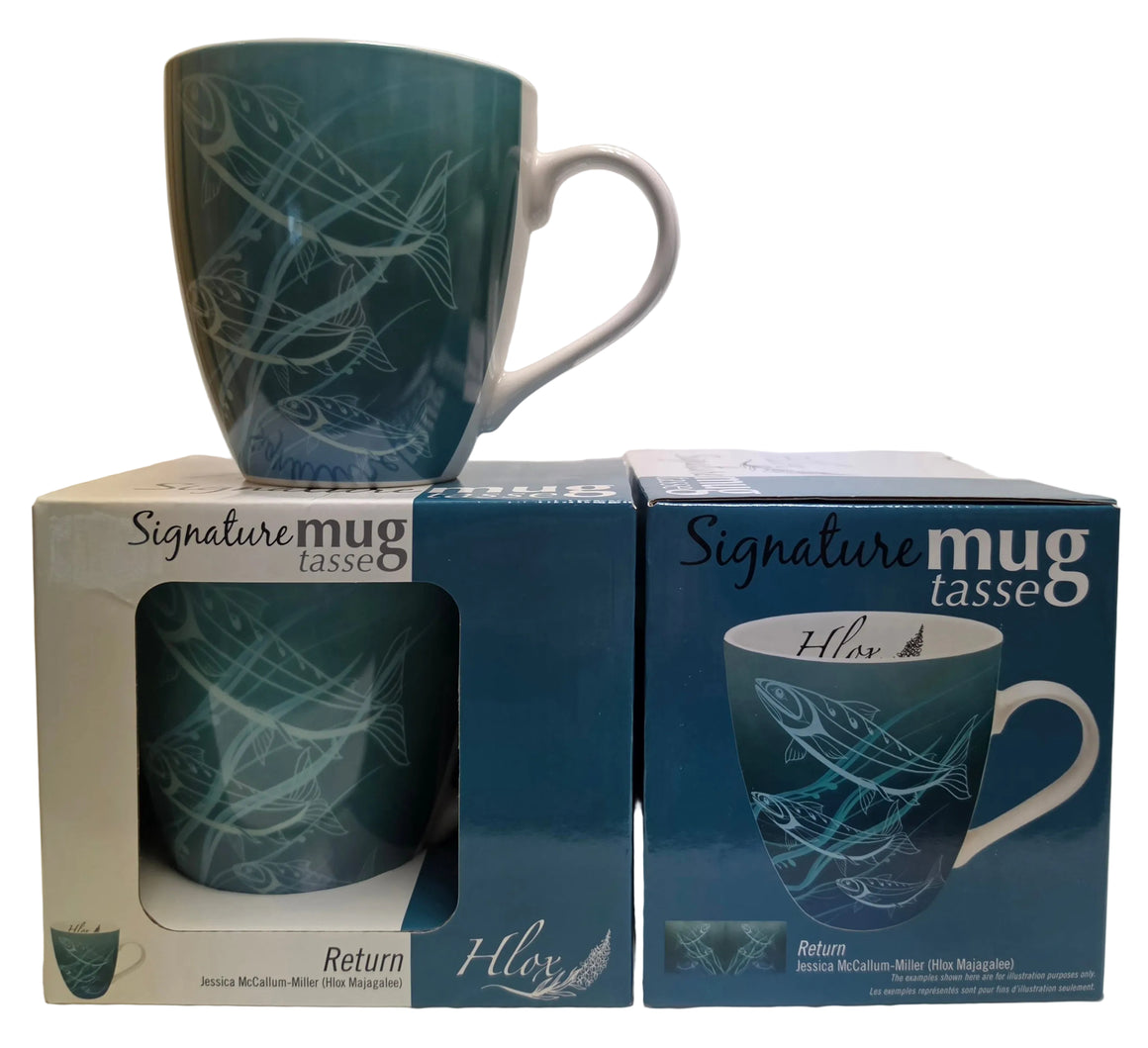 Salmon Return Mug