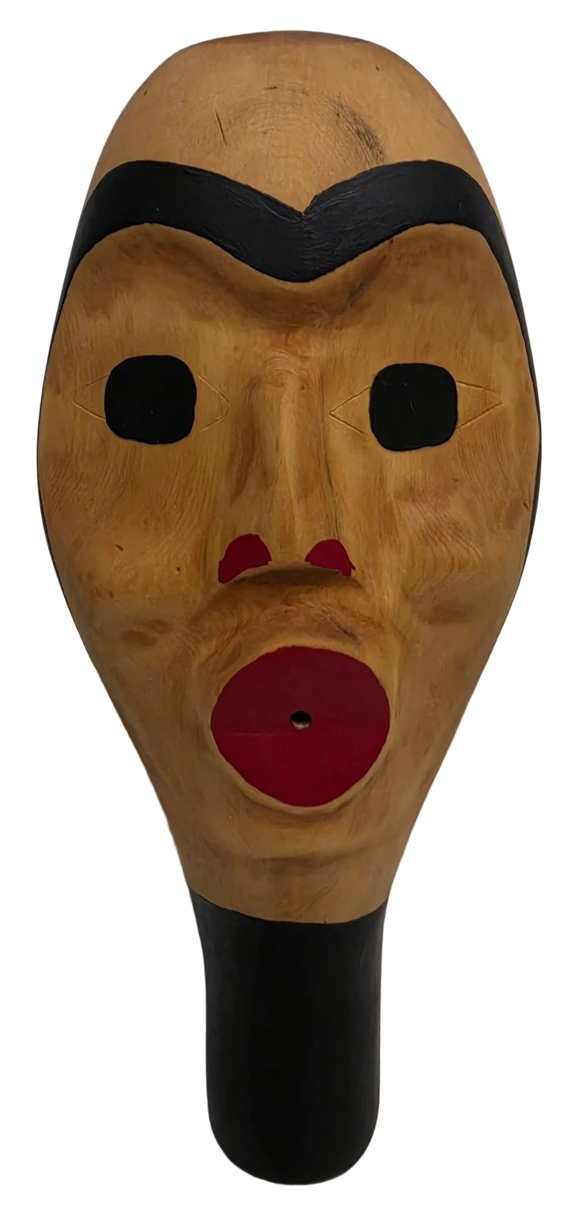 James Yelton Wing Mask and Wild man Shaker