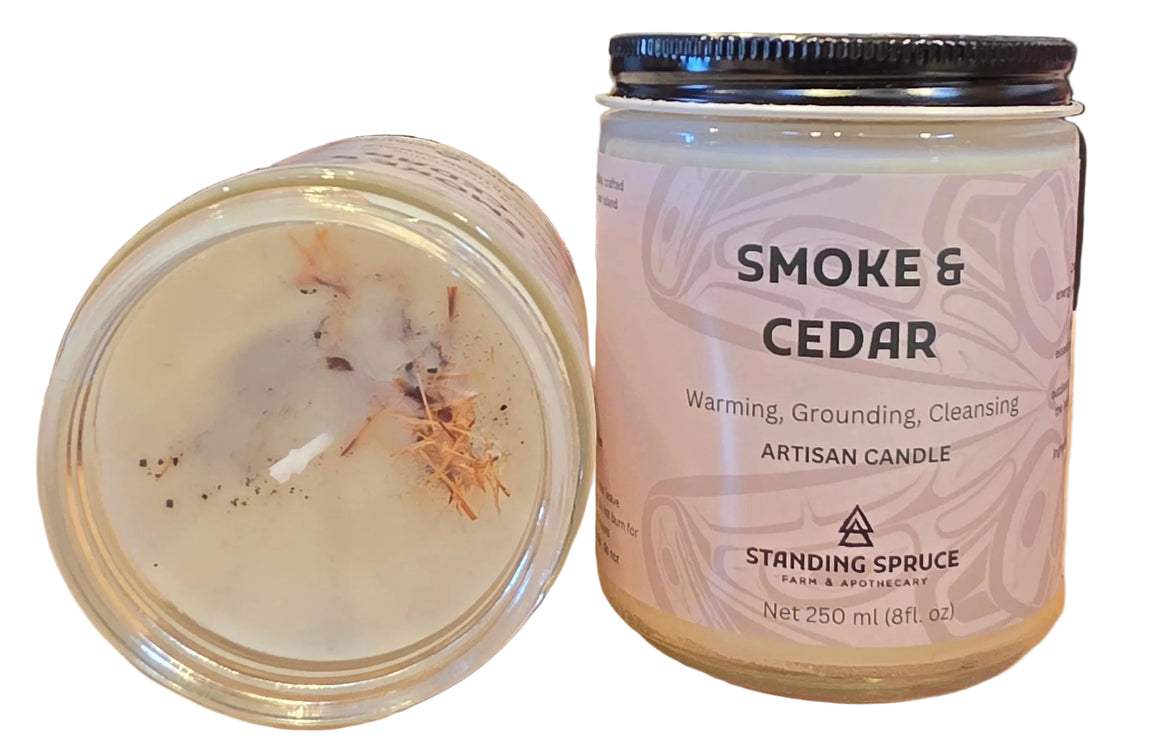 Smoke & Cedar Candle | 8oz
